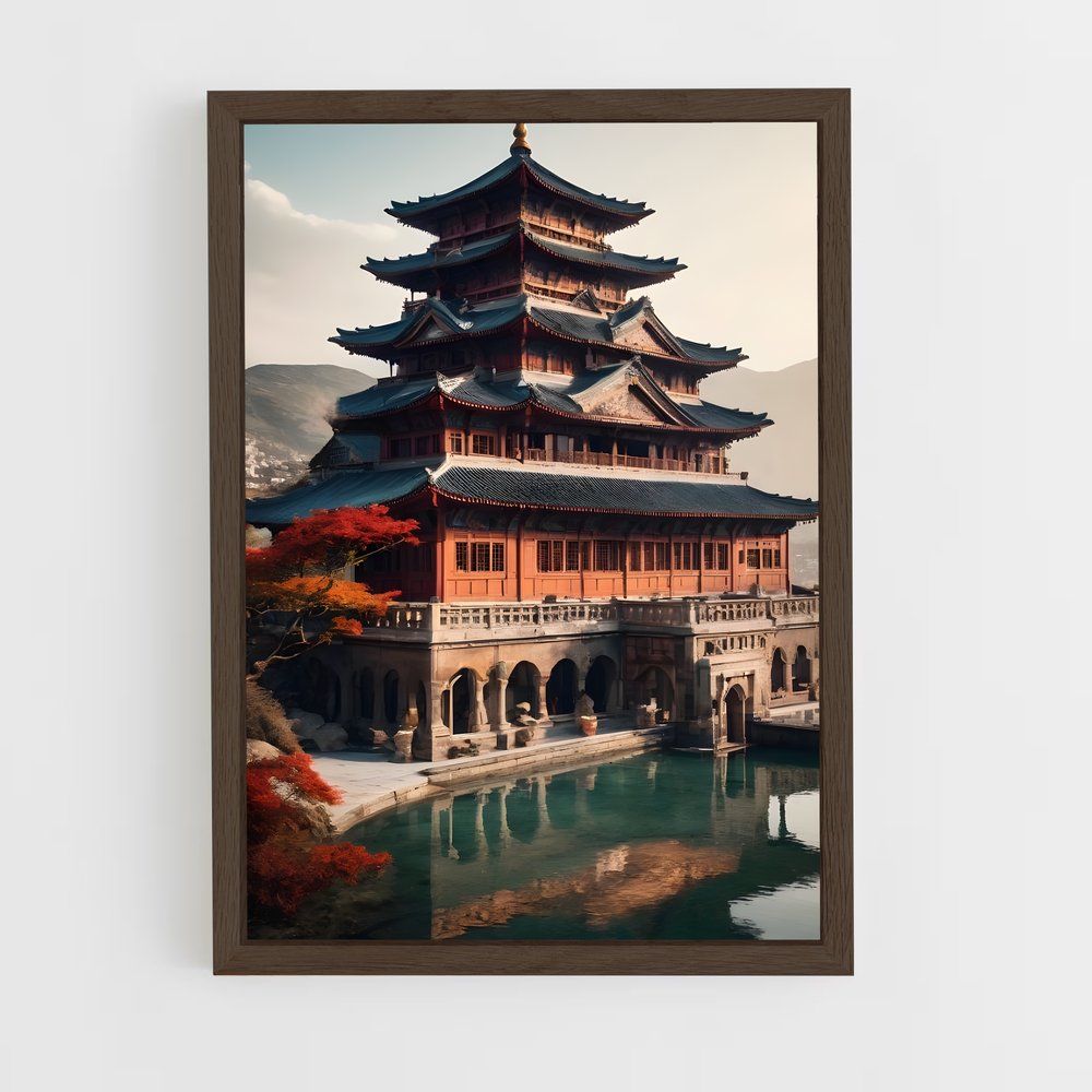Poster Temple Shaolin – affiche Kung Fu (vue 5)